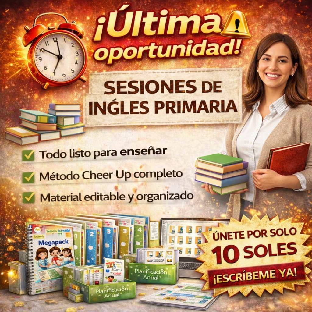 SESIONES INGLÉS PRIMARIA