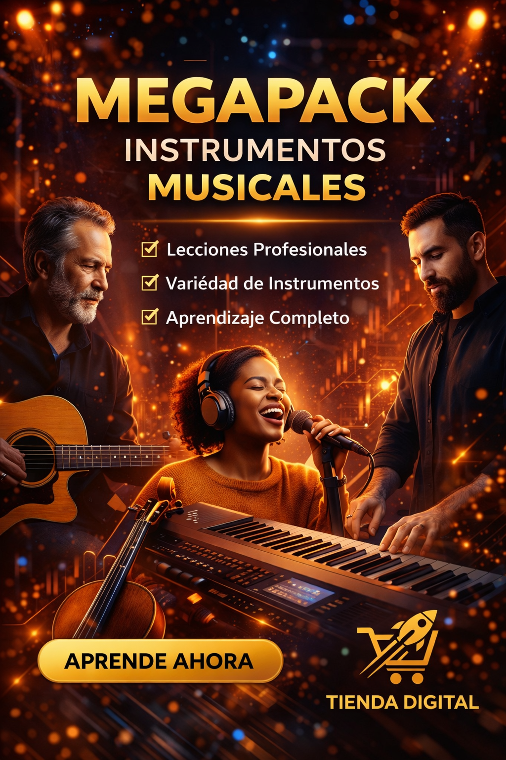 MEGAPACK INSTRUMENTOS MUSICALES