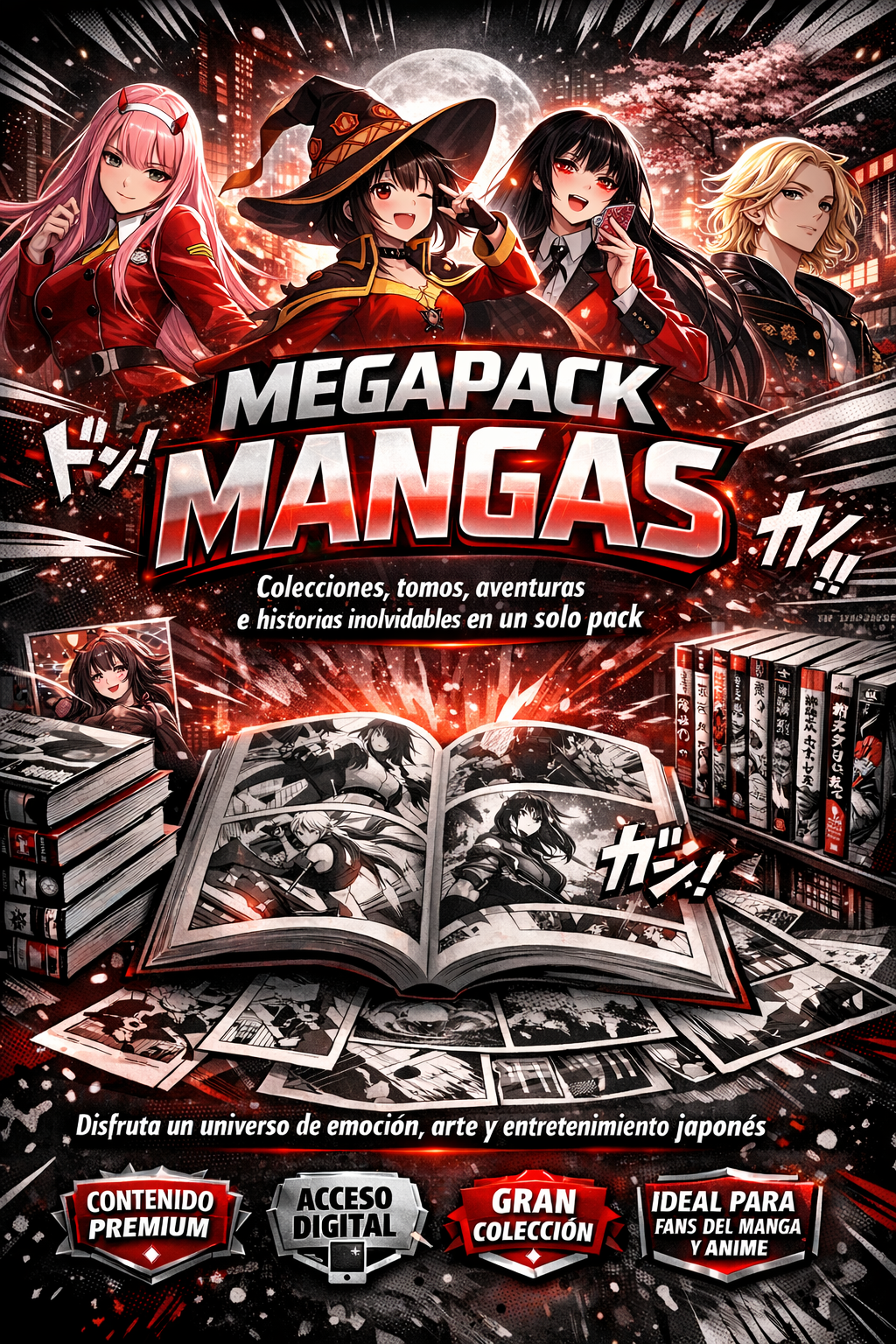 MEGAPACK MANGAS