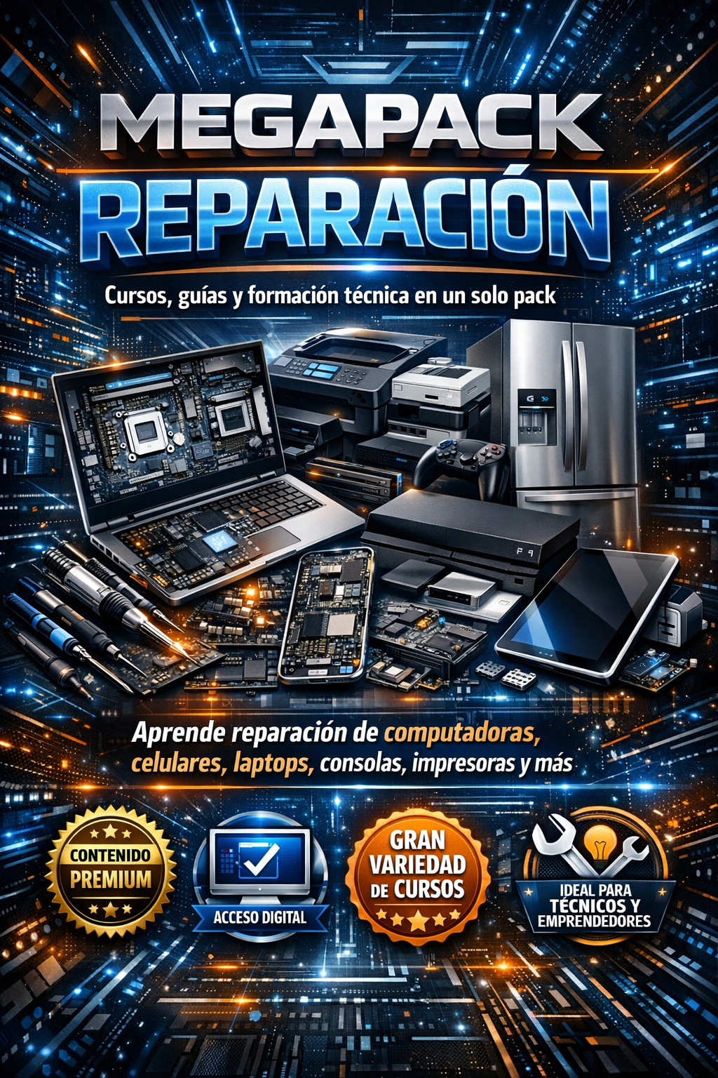 MEGAPACK REPARACIONES